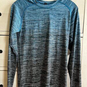 LULULEMON MENS METAL VENT TECH LONG SLEEVE - LIMITED EDITION PATTERN SZ XS